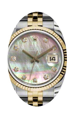 Rolex Datejust 36 116233-DMOPDFJ Dark Mo...