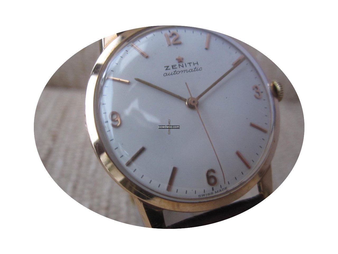 Zenith Automatic Massive 18K gold...
