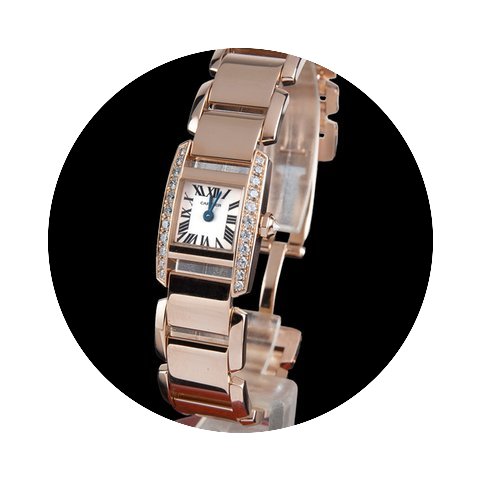Cartier tankissime rose gold and diamond...
