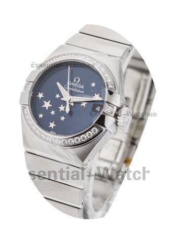 Omega Constellation Ladies in Steel with...