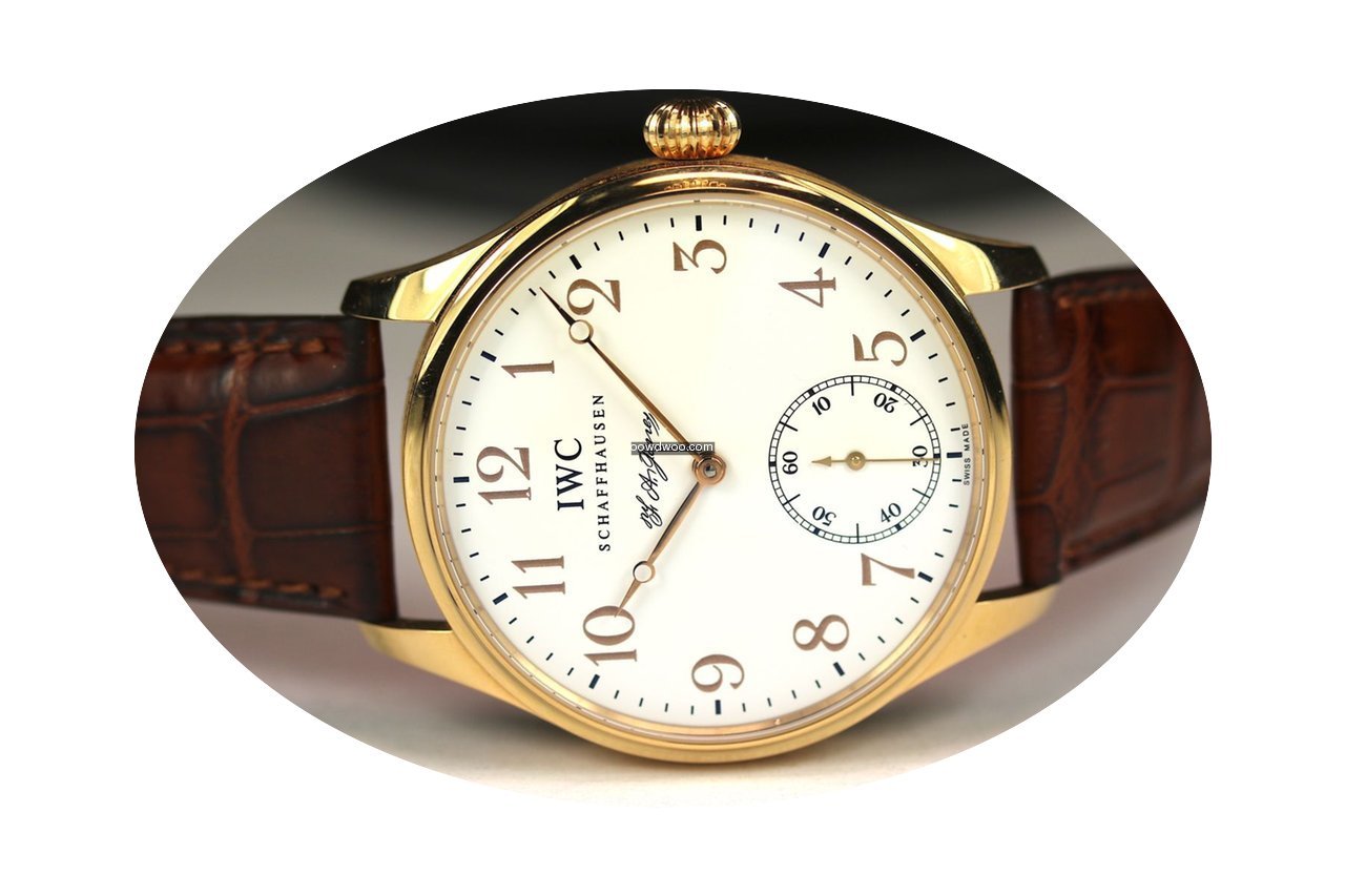 IWC Portugieser F.A. Jones Rotgold...