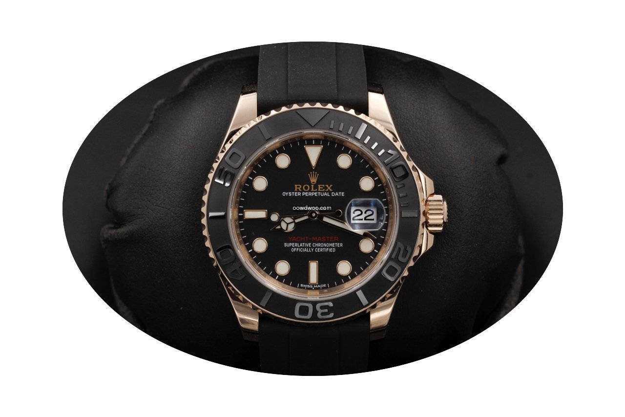 Rolex Yacht Master 116655 Rose Gold...