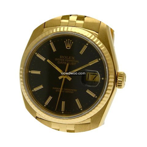 Rolex Datejust 18K.Gold Ref.16018...