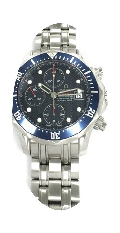 Omega Seamaster Chronograph Blue Dial...