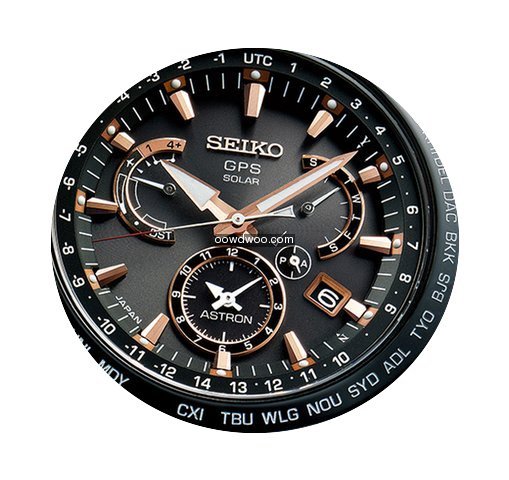Seiko ASTRON GPS SOLAR DUAL TIME SSE055...
