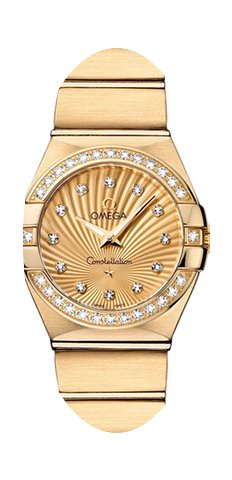 Omega Constellation Brushed 24mm Ladies ...