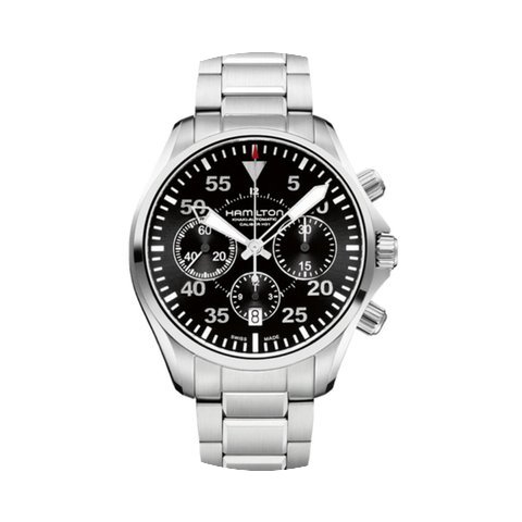 Hamilton Khaki Aviation Pilot Auto Chron...