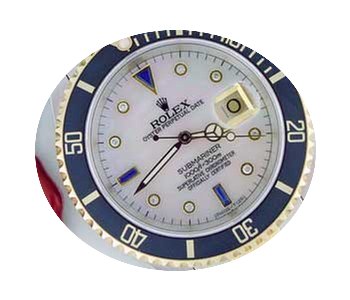 Rolex Submariner 2 Tone watch With White...