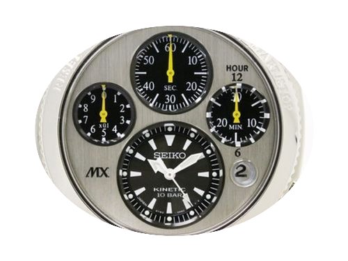 Seiko Kinetic Chronograph Satx003 Mens W...