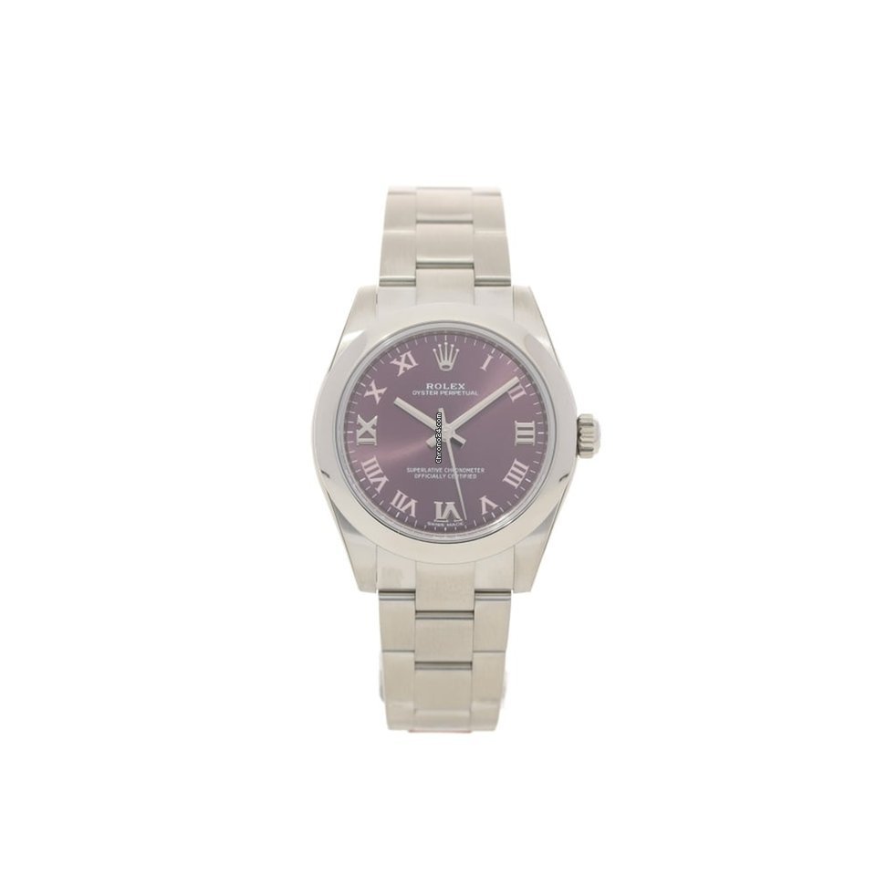 Rolex Oyster Perpetual 177200 - Red Grap...
