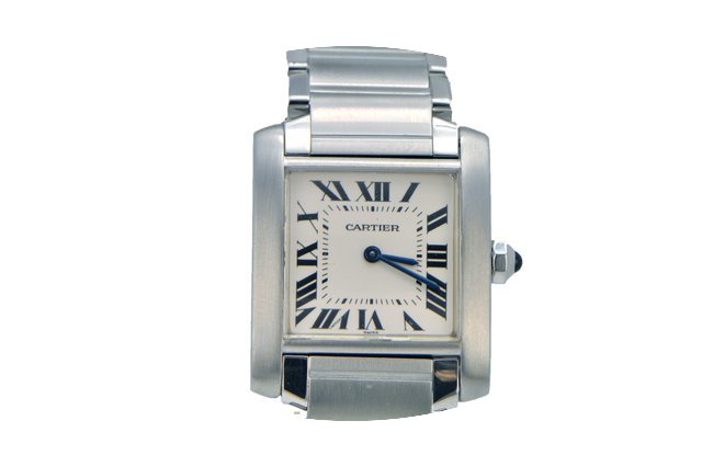 Cartier Tank Francaise Stainless Steel M...