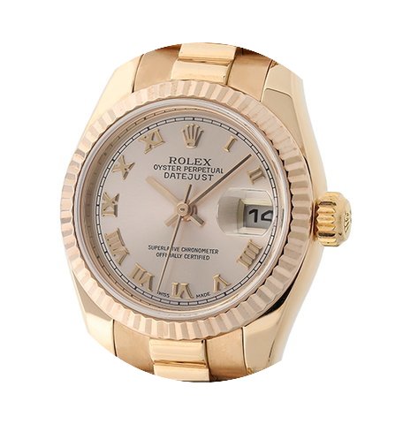 Rolex Datejust Lady President 18k Rose G...