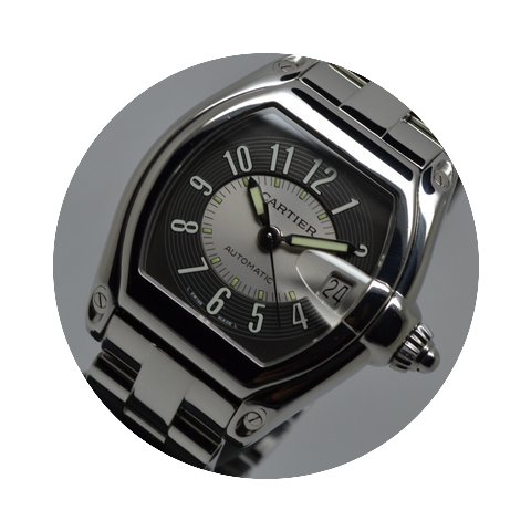 Cartier Roadster Automatic Large 2510 St...