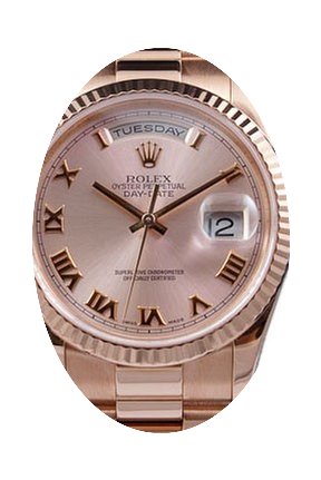 Rolex Day-Date 36 118235-PNKRP Pink Roma...