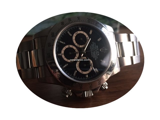 Rolex Daytona Zenith El Primero Black Di...