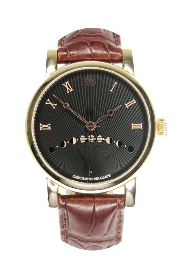 Christiaan v.d. Klaauw Retro Moon 18k ro...