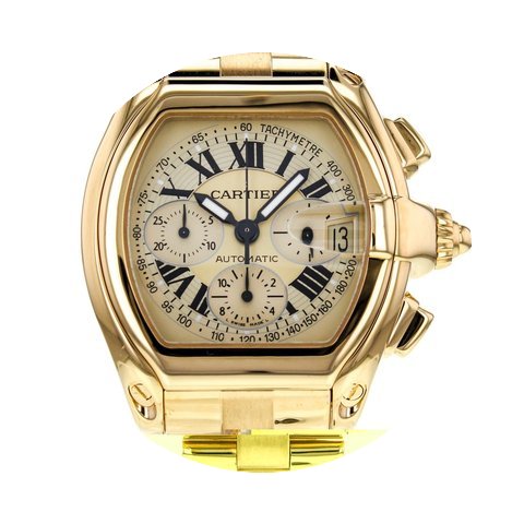 Cartier Roadster Xl W62021y2 18k Yellow ...