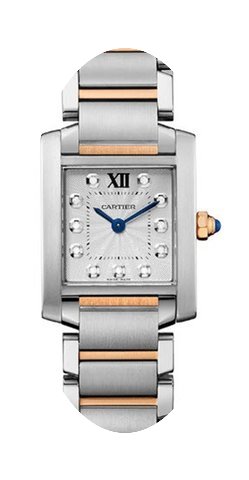 Cartier Tank Francaise Mens Quartz in 2 ...