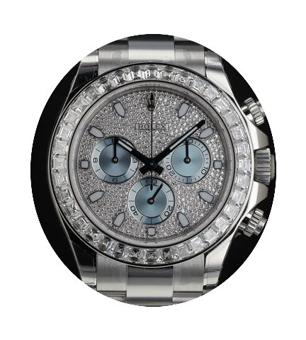 Rolex Daytona 116576 Platinum & diam...