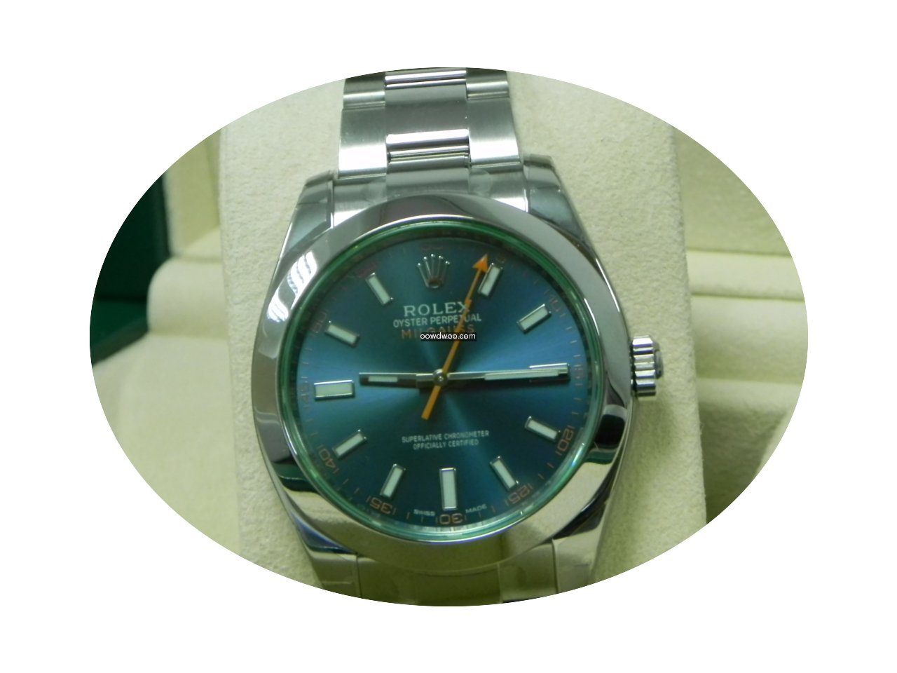 Rolex MILGAUSS Blue...