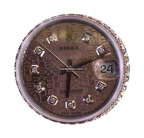 Rolex Midsize Datejust Steel Gold 31mm D...
