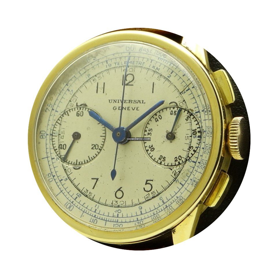 Universal Genève | 18 kt Vintage Chrono...