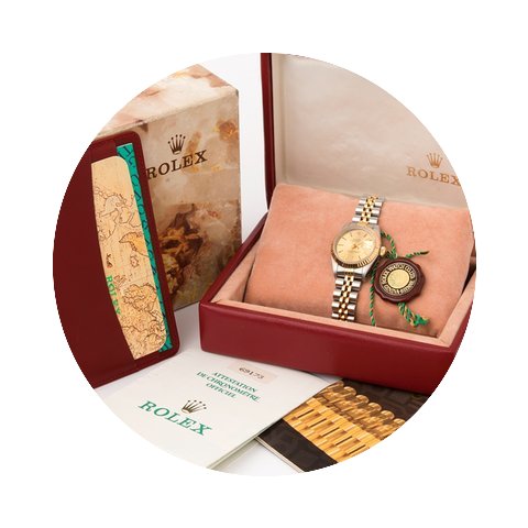 Rolex Lady Datejust 69173 steel/gold 199...