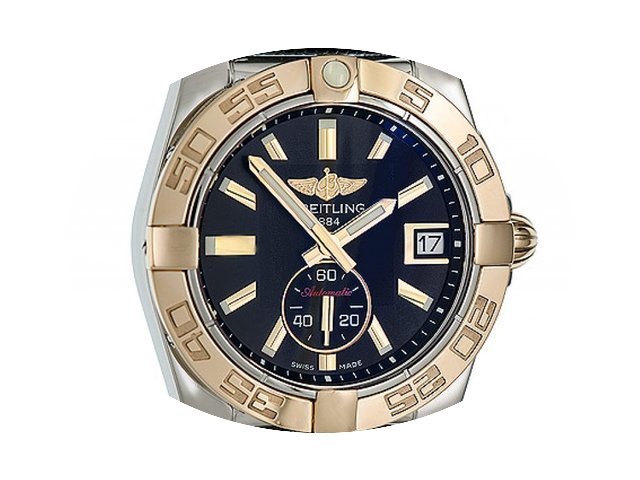 Breitling Galactic Stahl/18kt Roségold ...