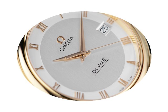 Omega De Ville Prestige Gold 18k/750 Kro...