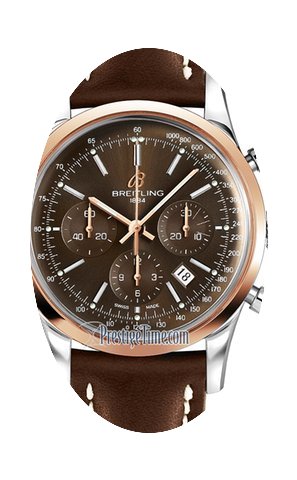 Breitling Transocean Chronograph 43mm Me...