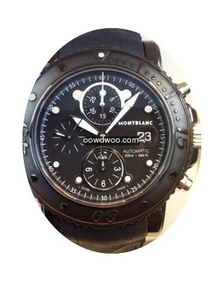 Montblanc Men's Sport Chronograph Watch ...