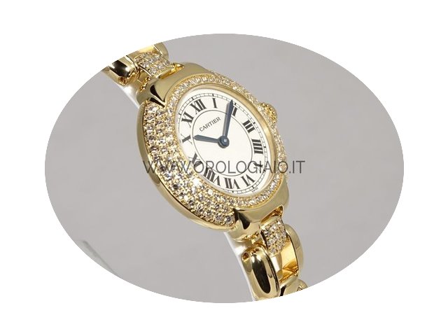 Cartier COLISEE LADY oro e diamanti...