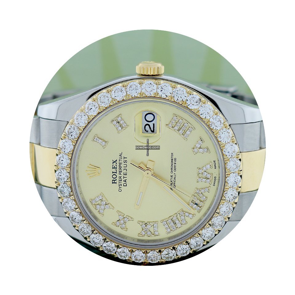 Rolex Datejust II 2-Tone 41MM 116333 w/D...