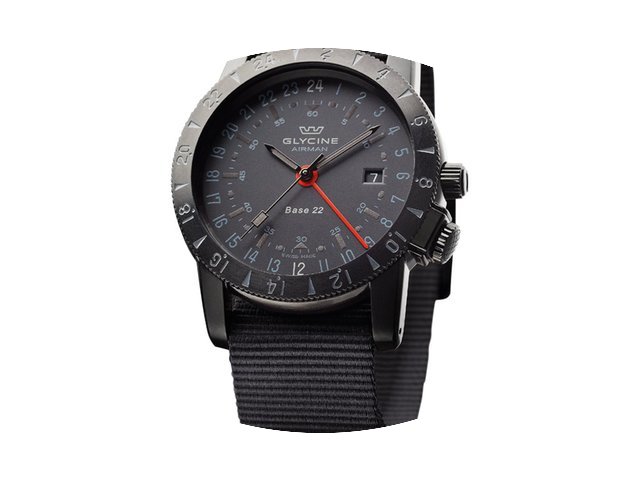 Glycine Watch Airman Base 22 Mistery GMT...