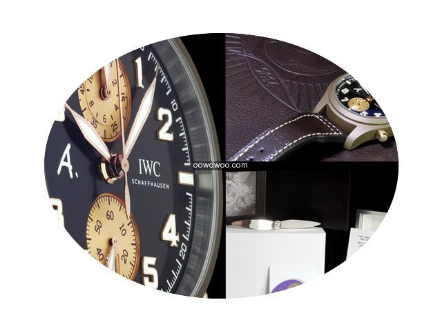 IWC Fliegeruhr Chronograph Brown Limited...