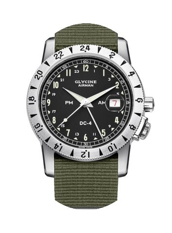 Glycine AIRMAN DC 4 BASE 22 - 100 % NEW ...
