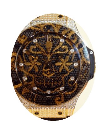 Hublot Big Bang Broderie Carbon Gold Dia...