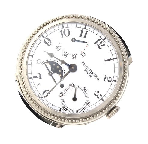 Patek Philippe MoonPhase 18K White Gold ...