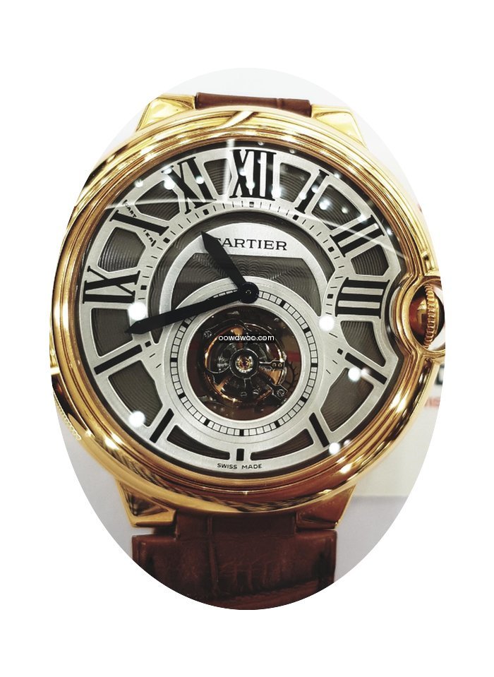 Cartier Ballon de Bleu Flying Tourbillon...