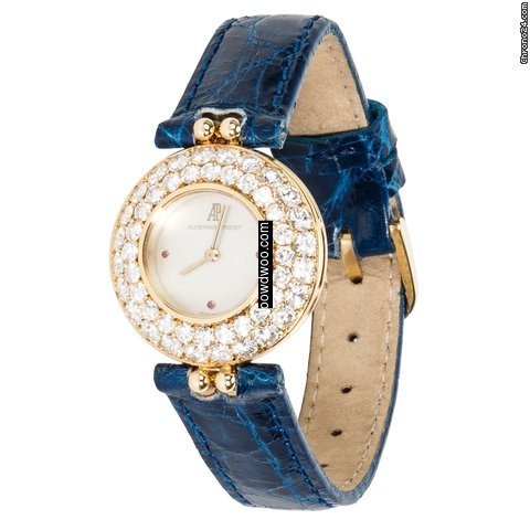 Audemars Piguet Ladies 1990s 18K Gold, D...