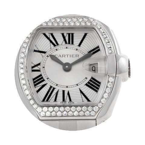 Cartier Roadster 18k White Gold Diamond ...