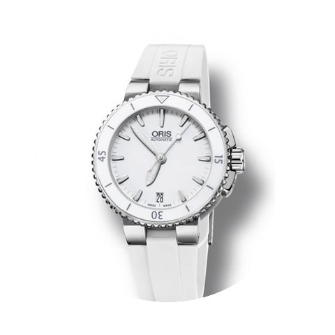 Oris Armbanduhr AQUIS Date Kautschuk 300...