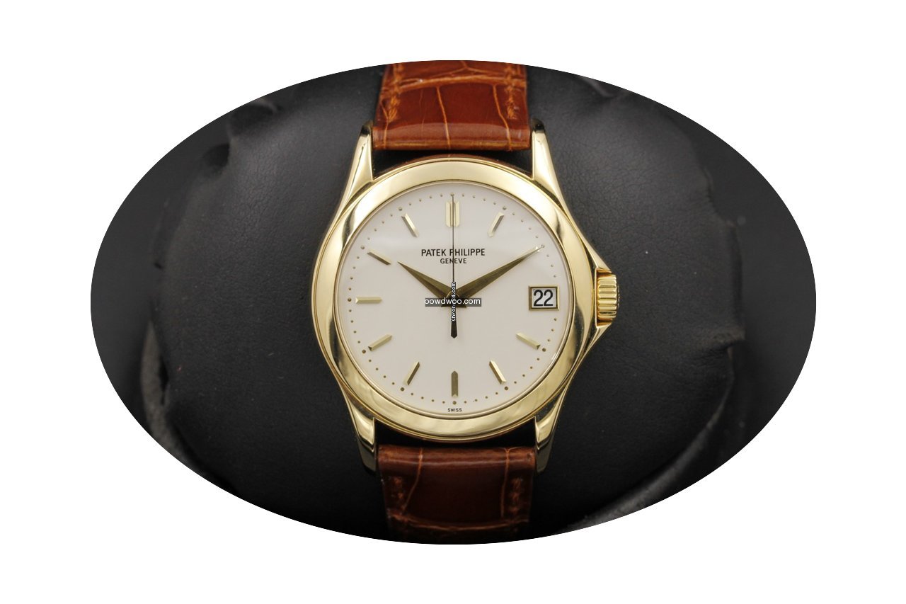 Patek Philippe Calatrava 5107j Yellow Go...