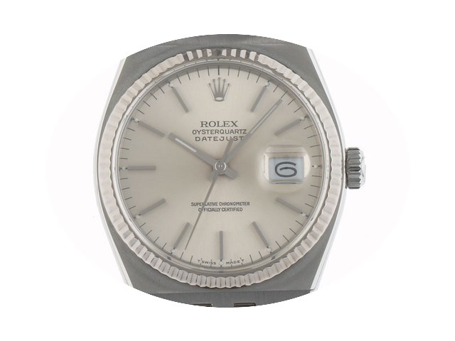 Rolex Datejust Oysterquartz Stahl Weißg...