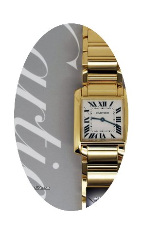 Cartier Tank Francaise 18k Yellow Gold M...