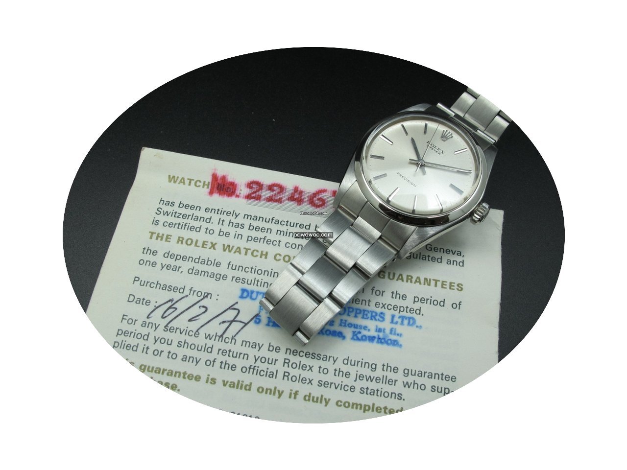 Rolex OYSTER 6426 with Original Silver (...