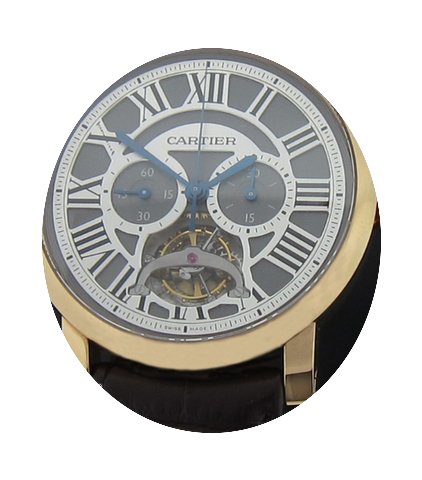 Cartier Rose Gold Rotonde Tourbillon Chr...