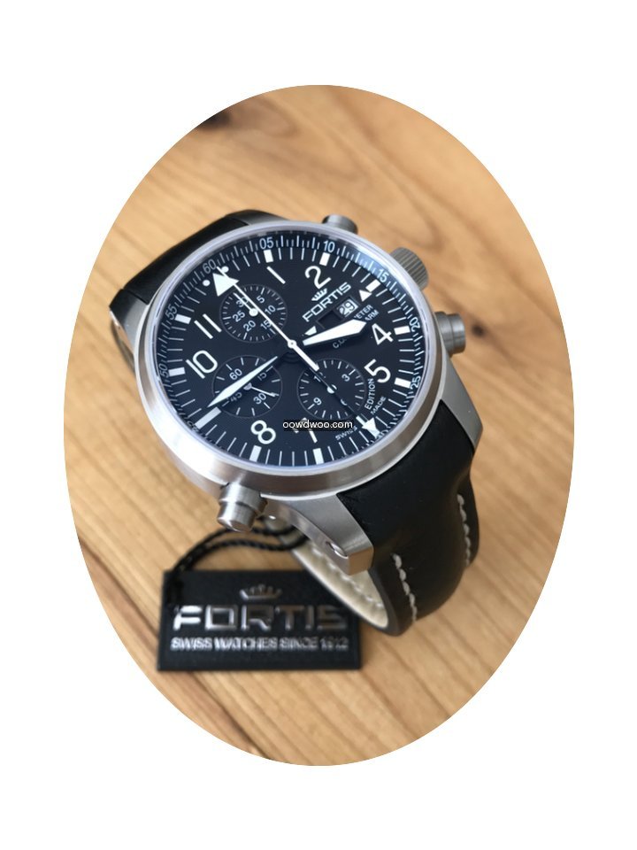 Fortis F-43 Flieger Chronograph Alarm Ed...