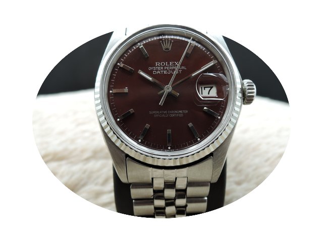 Rolex DATEJUST 1601 SS with Glossy 