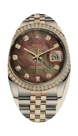 Rolex Datejust 36mm Steel and Yellow Gol...